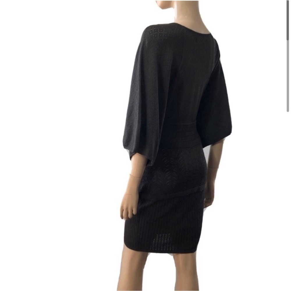 CATHERINE MALANDRINO knit kimono sleeve bodycon dress - Picture 5 of 16